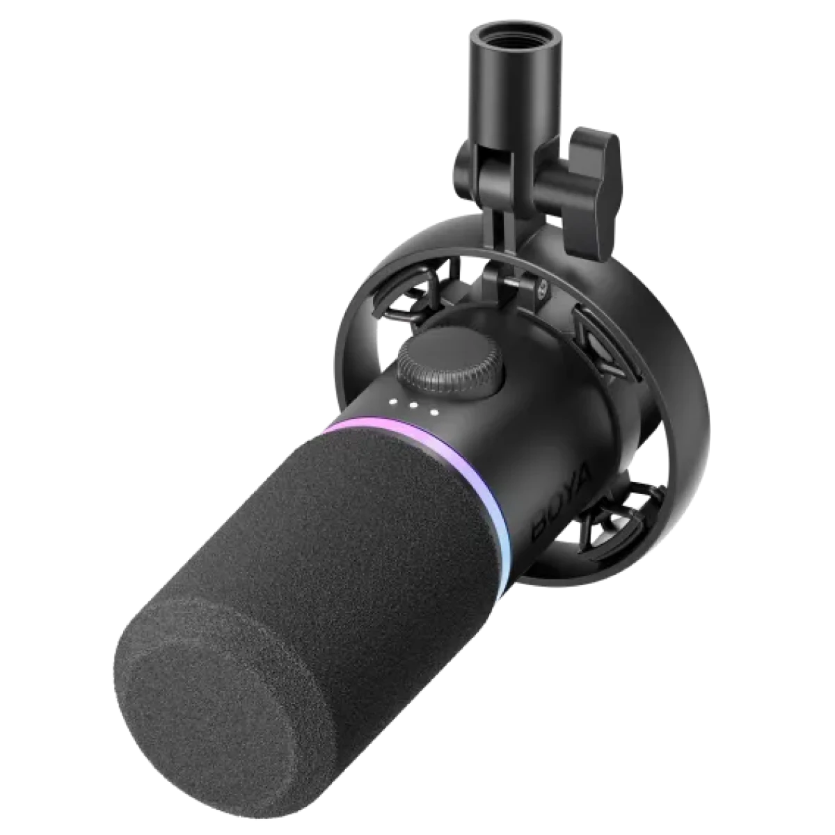 BOYA CastMic S60 USB & XLR RGB Dynamic Microphone, microphones