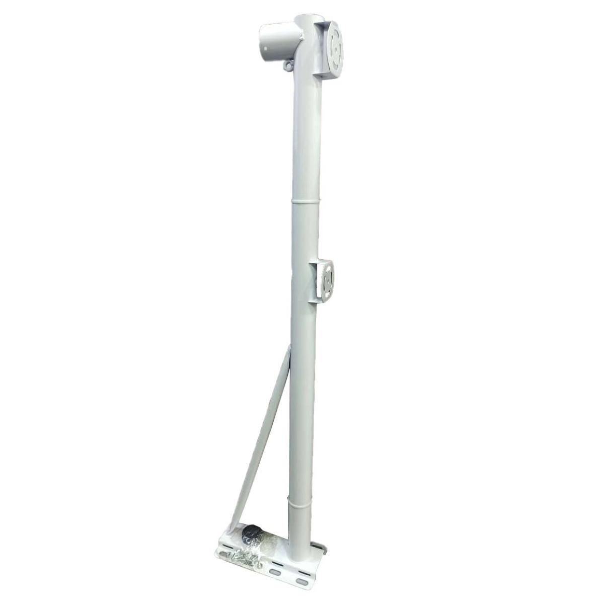 NO - Brand Aluminum Alloy Wall Camera Bracket 1 meter for Two Cameras with cameras & recorders