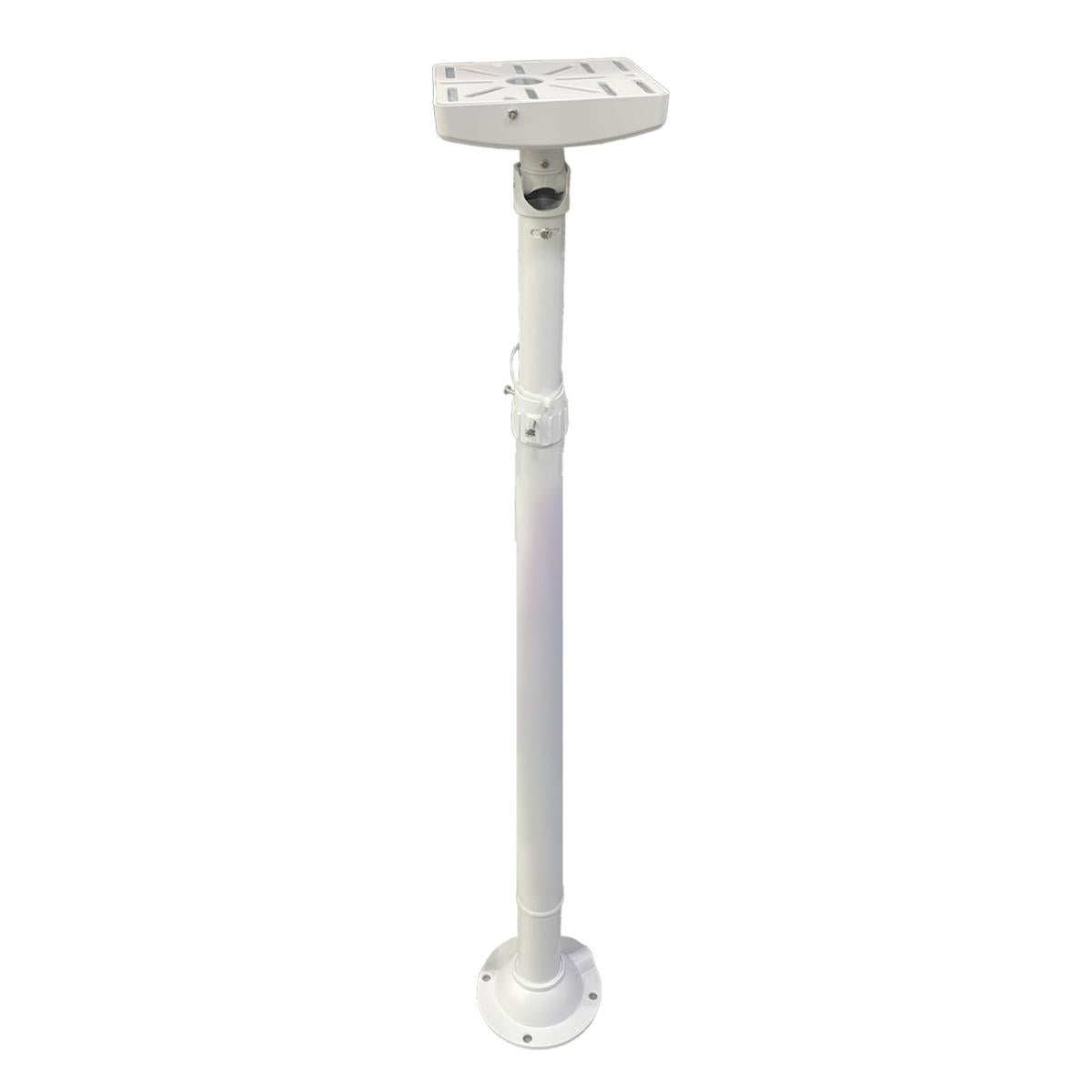 Aluminum Alloy Adjustable Ceiling Square Camera Bracket 1M to 2M