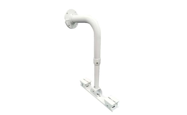Aluminum Alloy Adjustable Wall Camera Bracket From 30cm To 60cm For Two Cameras