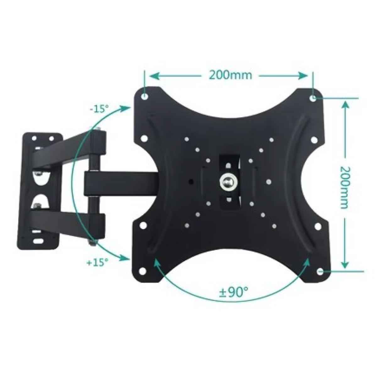 GENERIC CP - 302 14" - 42" Cantilever Type Extend Swivel TV Bracket with tv brackets