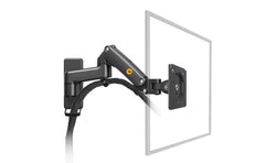 Nb North Bayou F150 17" 35" Gas Spring Full Motion Wall Monitor Mount Single Arm 3 12kg