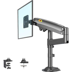 NB North Bayou H100 17" to 30" Adjustable Universal Monitor Arm Gas-Spring Desk Mount