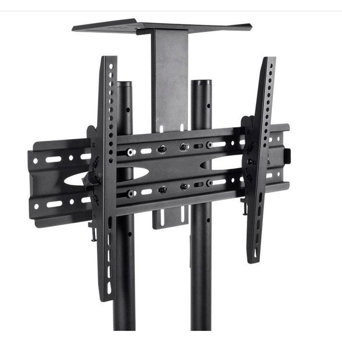 TV Trolley Bracket Stand With Media Shelf 32" to 65"