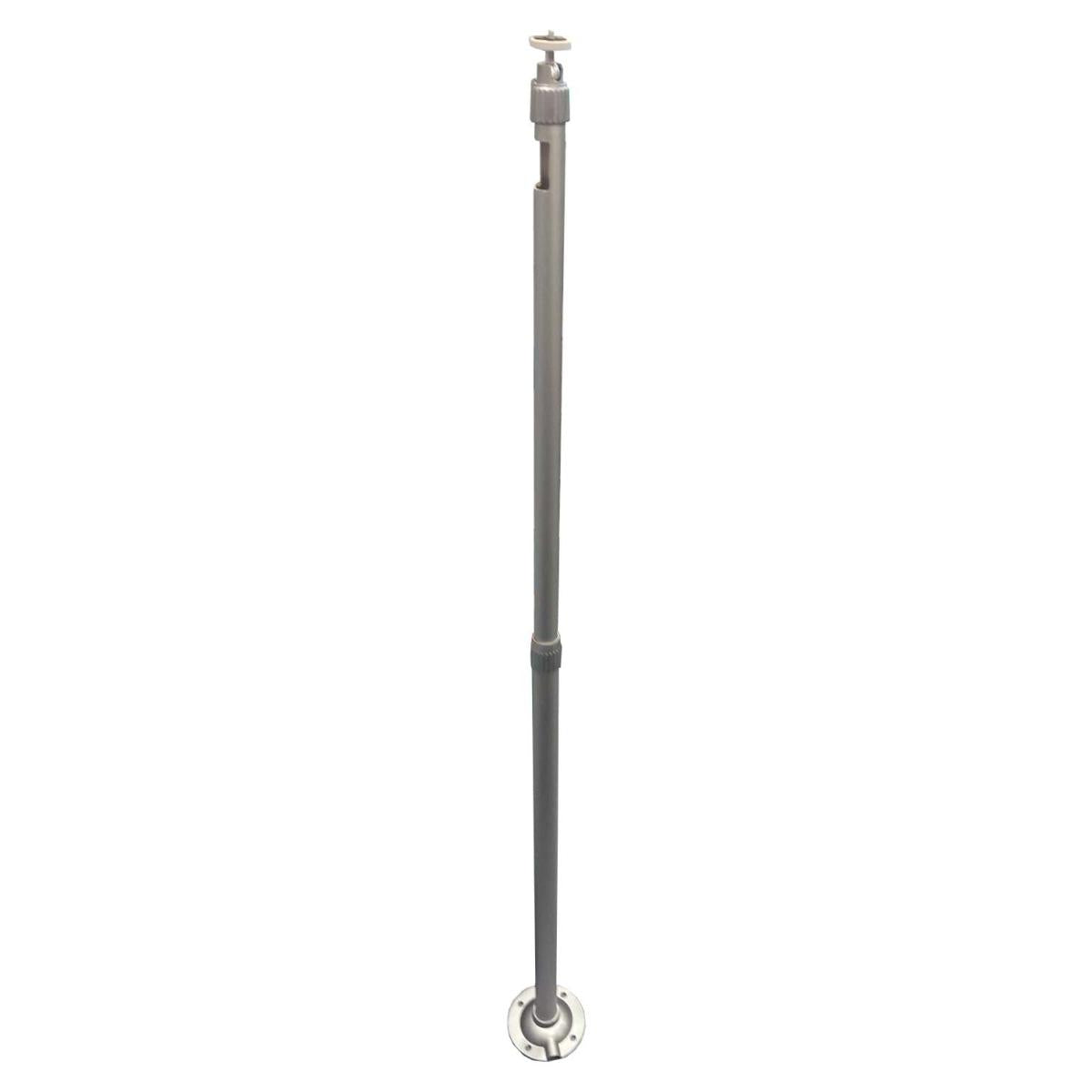 Aluminum Alloy Adjustable Ceiling Camera Bracket from 60cm to 120cm -Silver