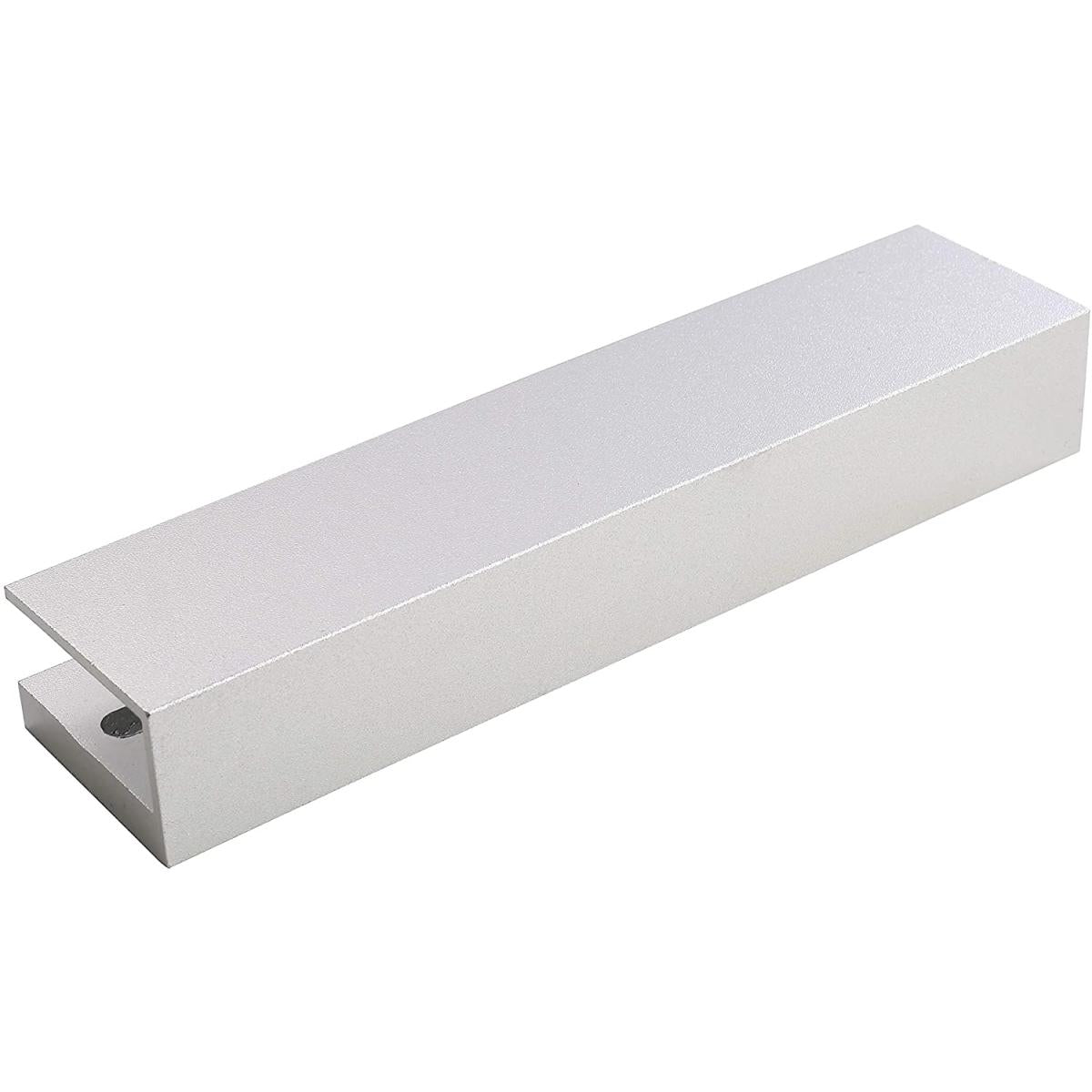 Aluminum Alloy U Shape 280kg Magnetic Lock Bracket Clamp for Glass Door