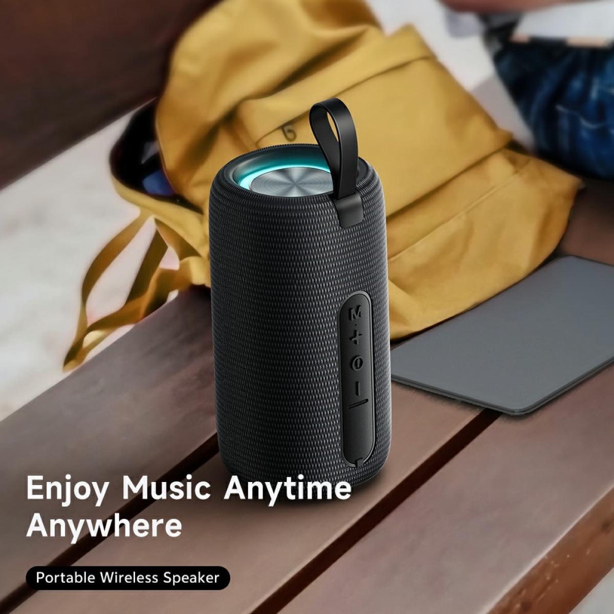Mcdodo Bs 1410 Portable Speaker Bluetooth Compatible Wireless Audio With Colorful Lights Ipx4 Waterproof Black Mcdodo Bs 1410 Portable Speaker Bluetooth Compatible Wireless Audio With Colorful Lights Ipx4 Waterproof Black