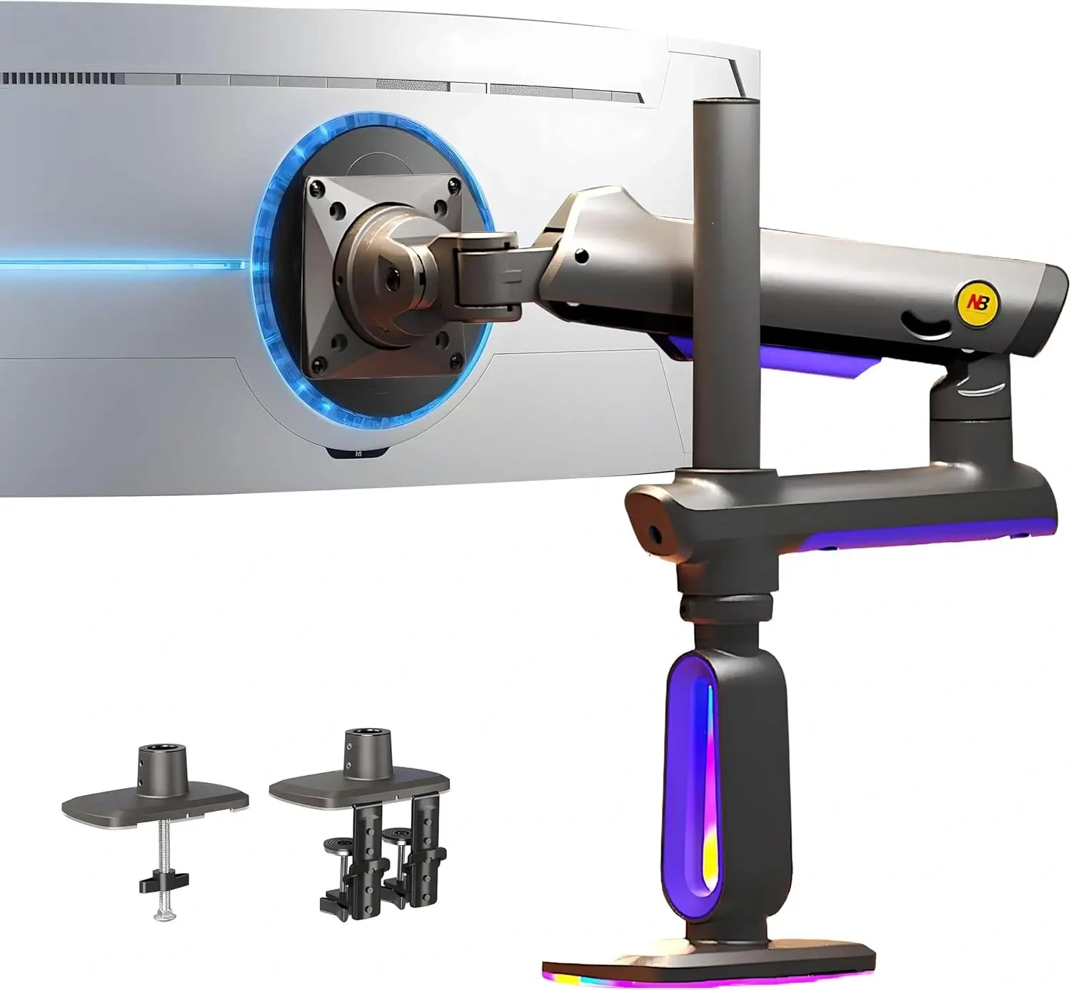 Nb North RGB monitor stand for display mounting