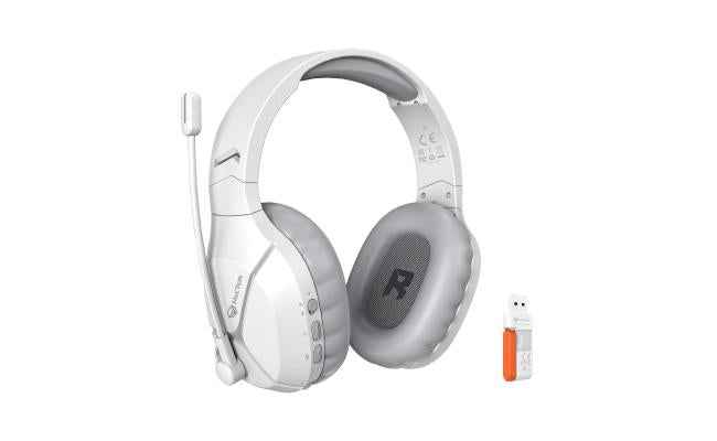Meetion Bth011 Tri Mode 2.4g Wireless Bluetooth & Wired Gaming Headset White