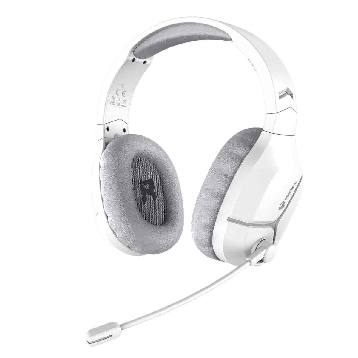 Meetion BTH011 Tri-Mode 2.4G Wireless Bluetooth & Wired Gaming Headset -White Meetion BTH011 Tri-Mode 2.4G Wireless Bluetooth & Wired Gaming Headset -White