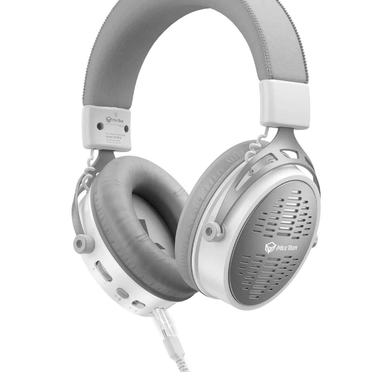 Meetion BTH013 Tri-Mode Wireless Surround Sound Gaming Headset -White Meetion BTH013 Tri-Mode Wireless Surround Sound Gaming Headset -White