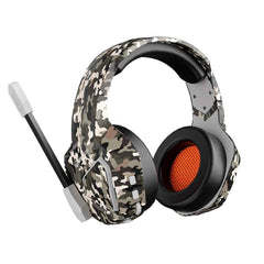 Meetion BTH014 Surround Sound 2.4G Wireless Bluetooth & Wired Gaming Headset -Yellow
