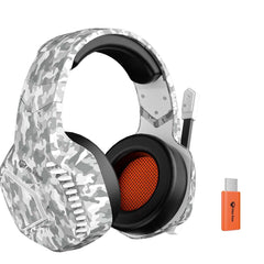 Meetion BTH014 2.4G Wireless Bluetooth & Wired Gaming Headset -White
