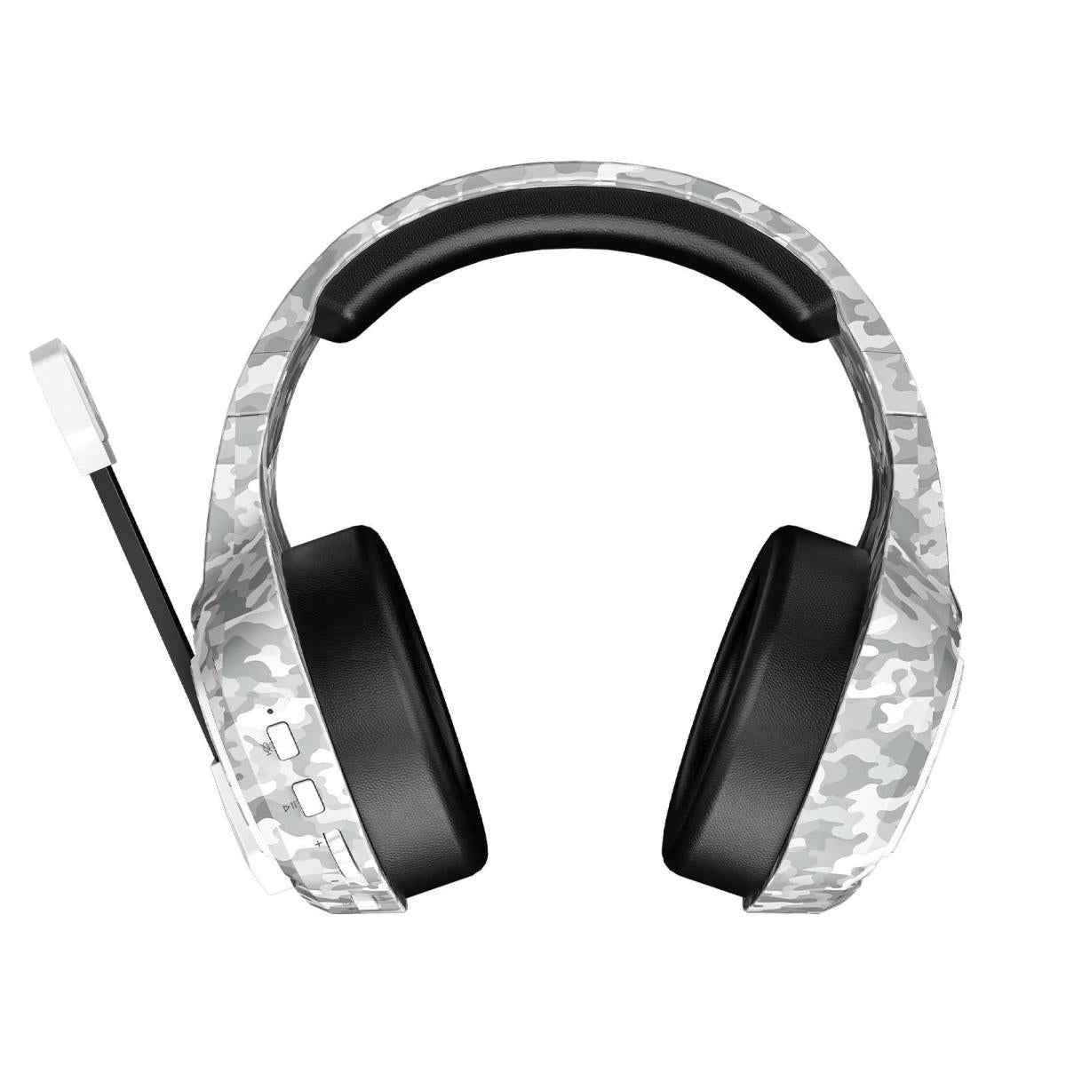 Meetion BTH014 Surround Sound 2.4G Wireless Bluetooth & Wired Gaming Headset -White