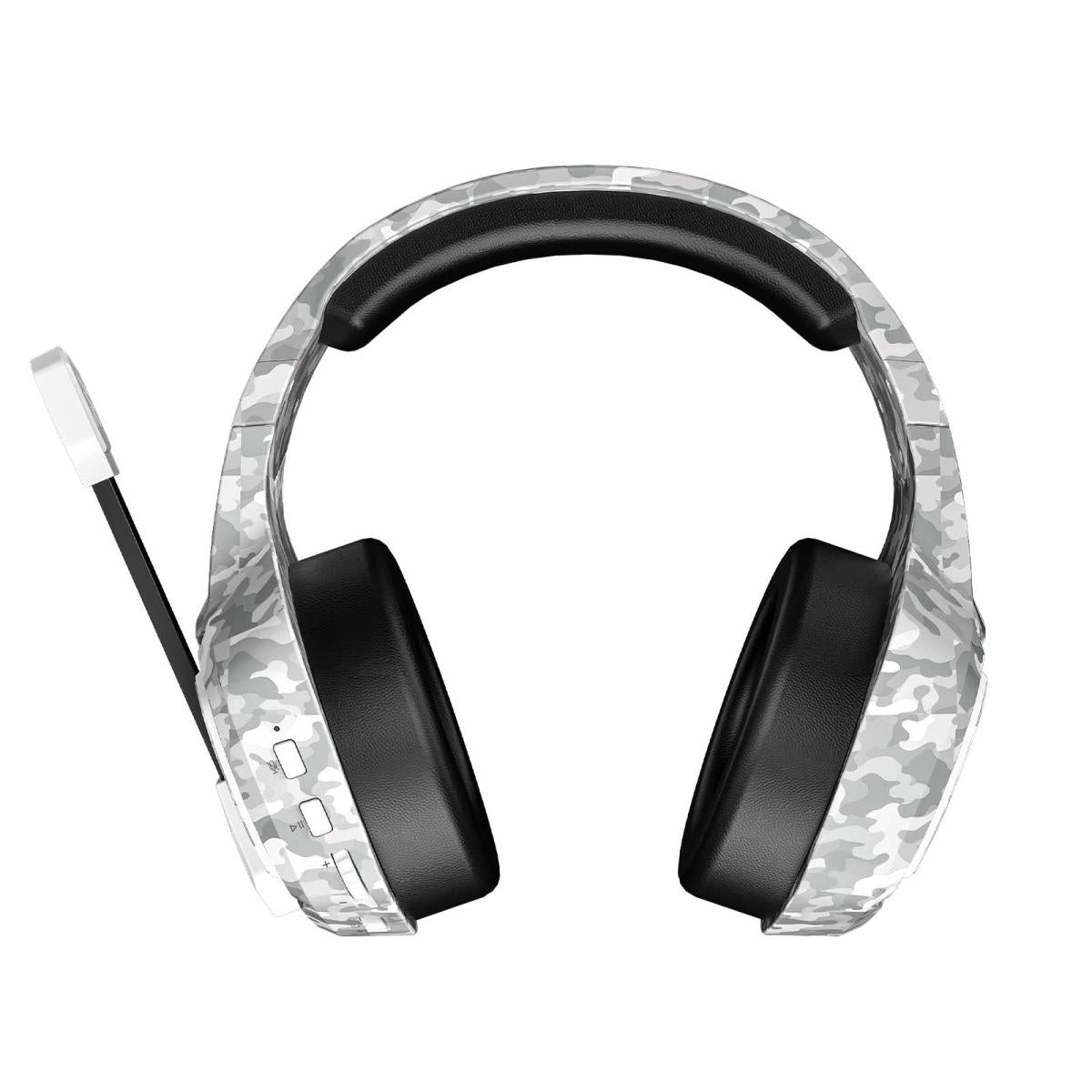 Meetion BTH014 2.4G Wireless Bluetooth & Wired Gaming Headset -White