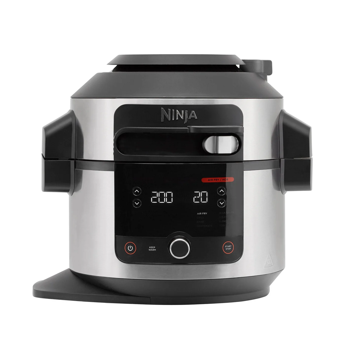 Ninja Food 11-in-1 6-Quart Multifunction Pressure Cooker, Smart Led, 6Lit, Silver - OL550UK