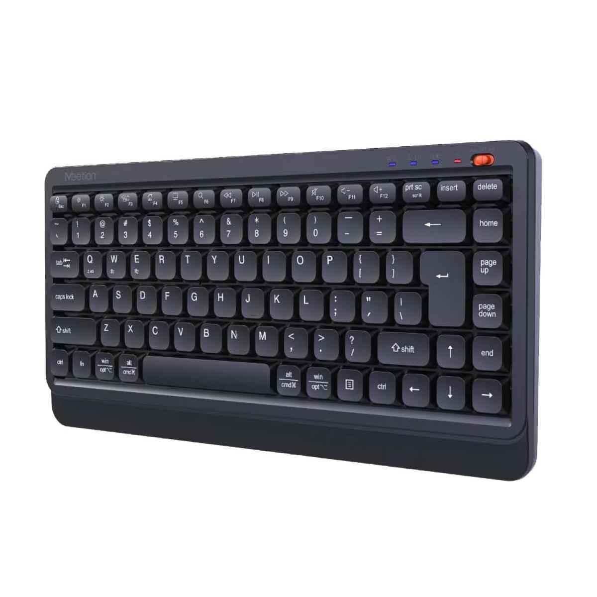 Meetion BTK500 Streamlined Dual-Mode Compact Wireless Keyboard Meetion BTK500 Streamlined Dual-Mode Compact Wireless Keyboard
