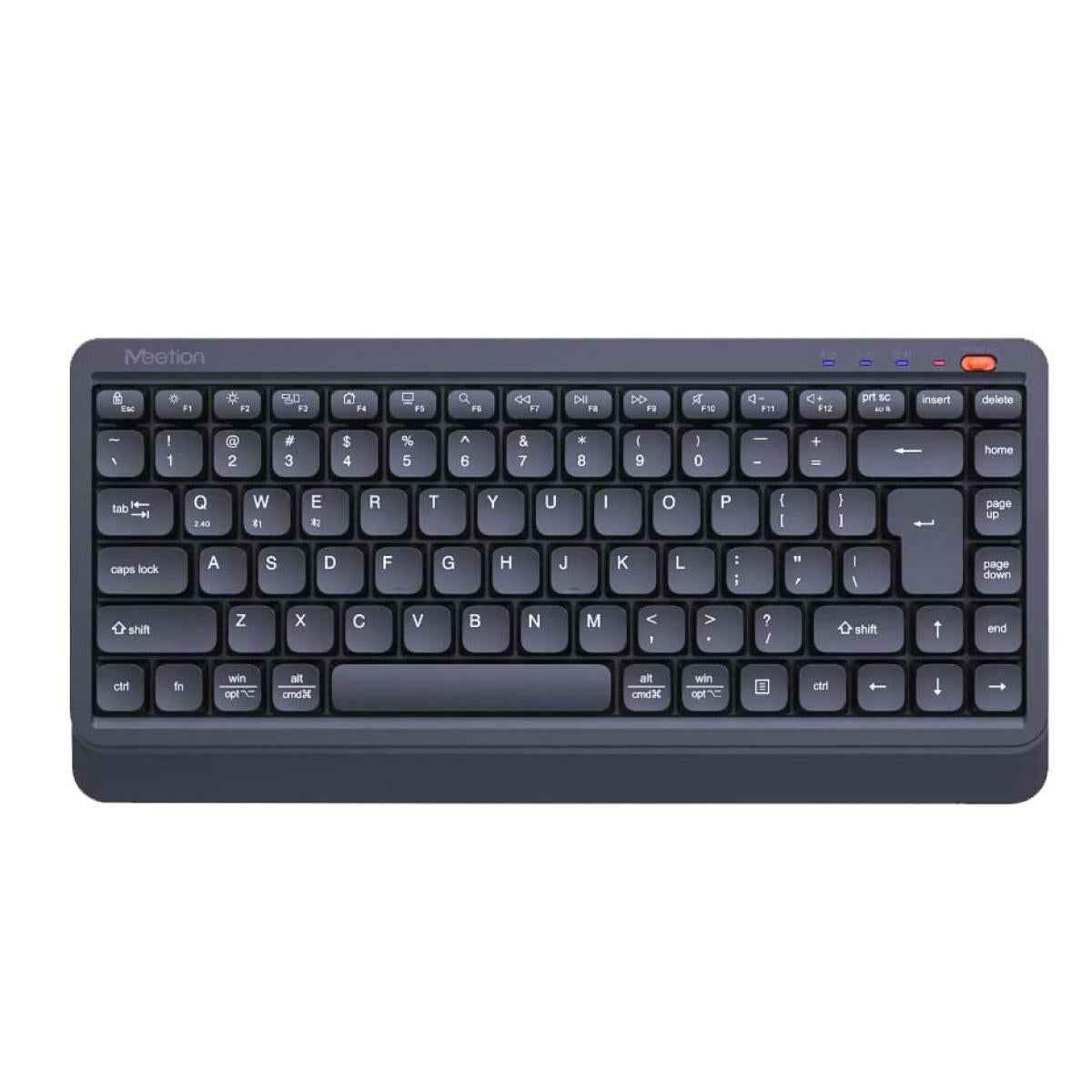 Meetion BTK500 Streamlined Dual - Mode Compact Wireless Keyboard with gaming keyboard
