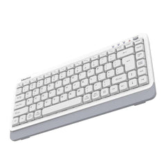 Meetion BTK500 Streamlined Dual-Mode Compact Wireless Keyboard -White