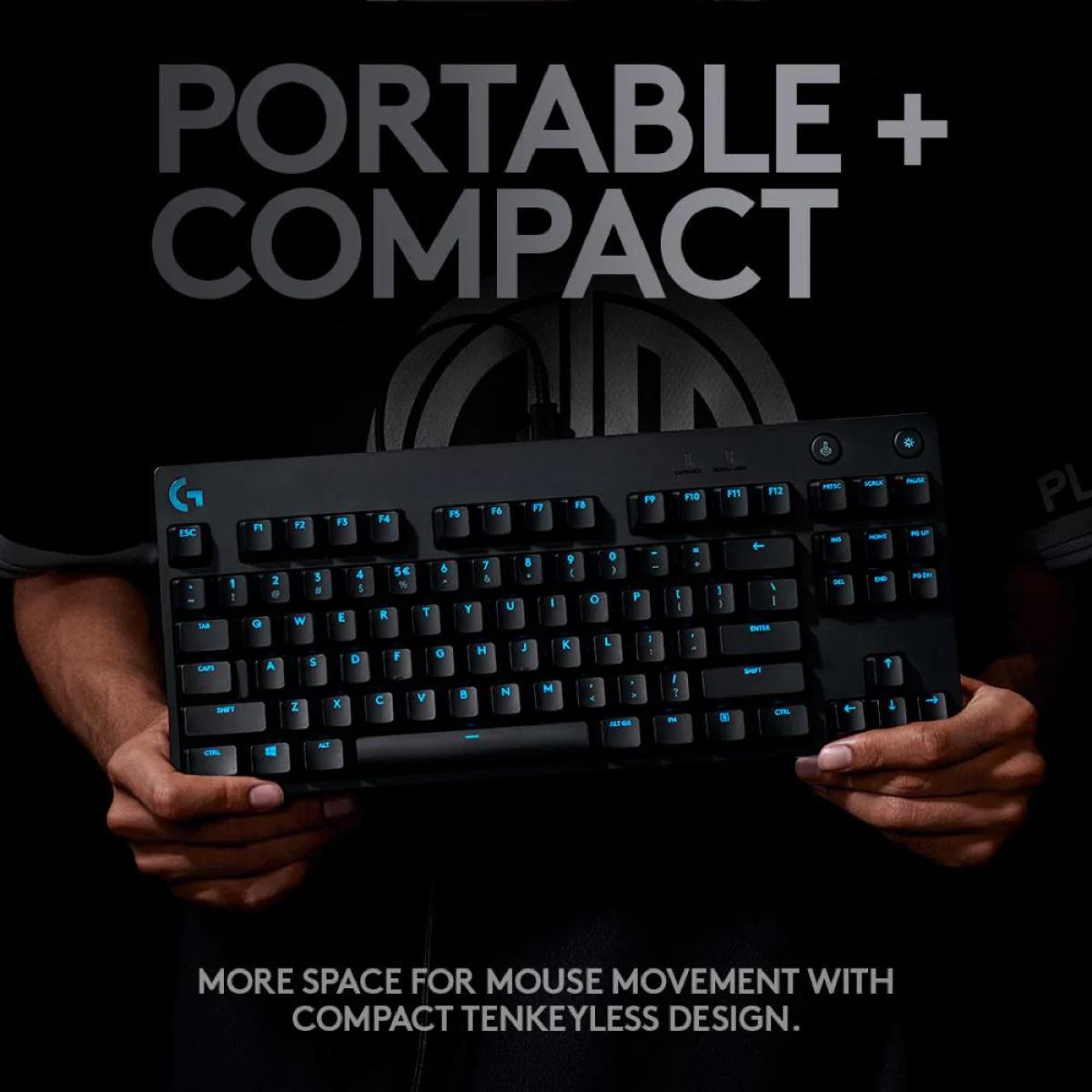 Logitech G Pro X Tkl Wired Mechanical Swappable Switches Lightsync Rgb Detachable Cable 12 Programmable F Keys Gx Blue Clicky Switches Black Logitech G Pro X Tkl Wired Mechanical Swappable Switches Lightsync Rgb Detachable Cable 12 Programmable F Keys Gx Blue Clicky Switches Black