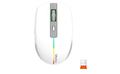 Meetion Btm002 2.4g Wireless & Bluetooth Dual Mode Mouse White