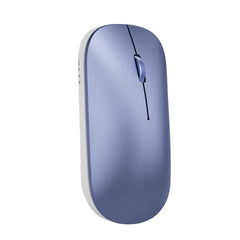 Meetion BTM003 Quad Mode Bluetooth Wireless Mouse -Purple