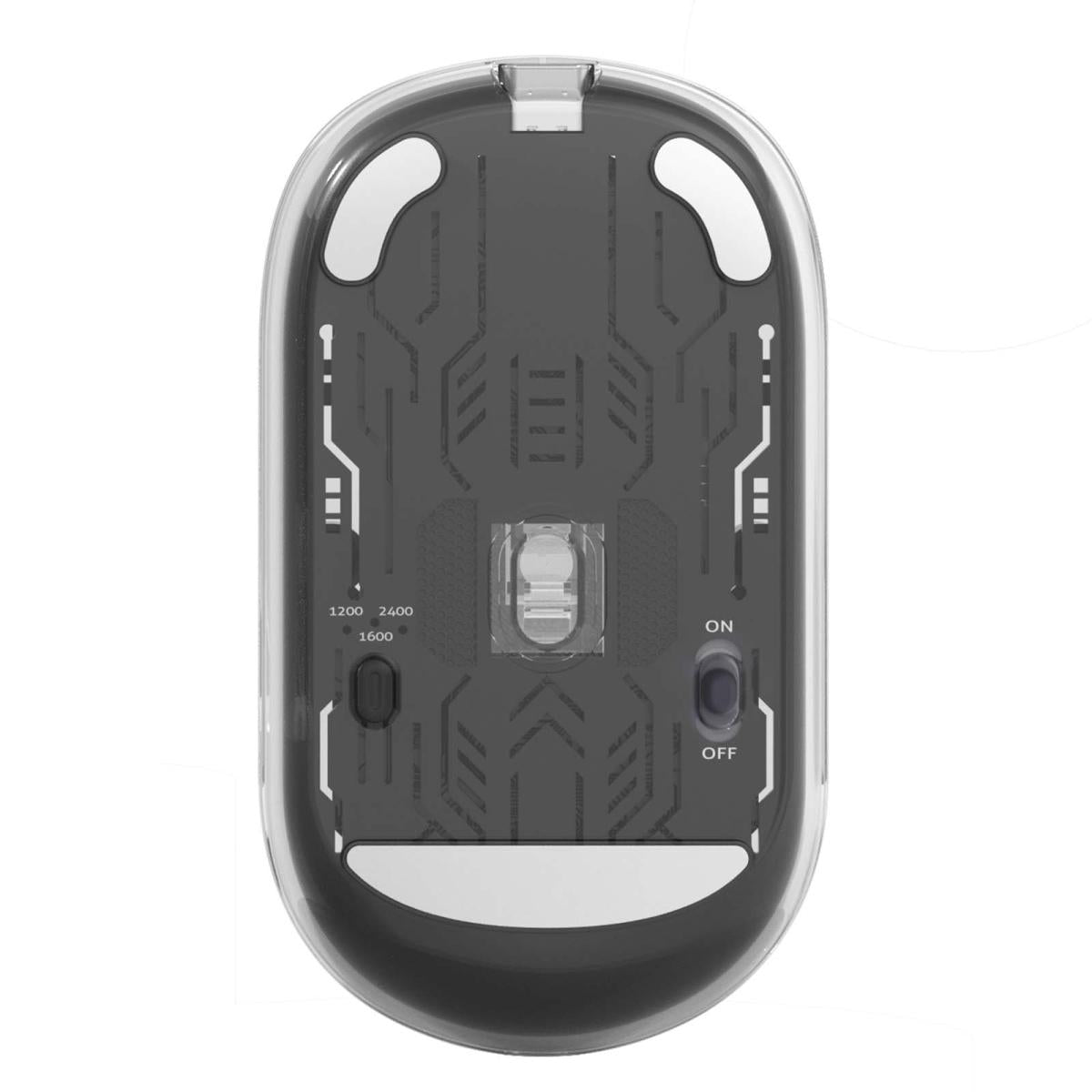 Meetion BTM005 Dual Mode 2.4G Bluetooth & Wireless Mouse -Black