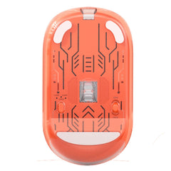 Meetion BTM005 Dual Mode 2.4G Bluetooth & Wireless Mouse -Orange