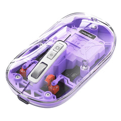 Meetion BTM005 Dual Mode 2.4G Bluetooth & Wireless Mouse -Purple
