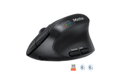 Meetion Btm008 Ergonomic Vertical Wireless Mouse Bt+2.4ghz