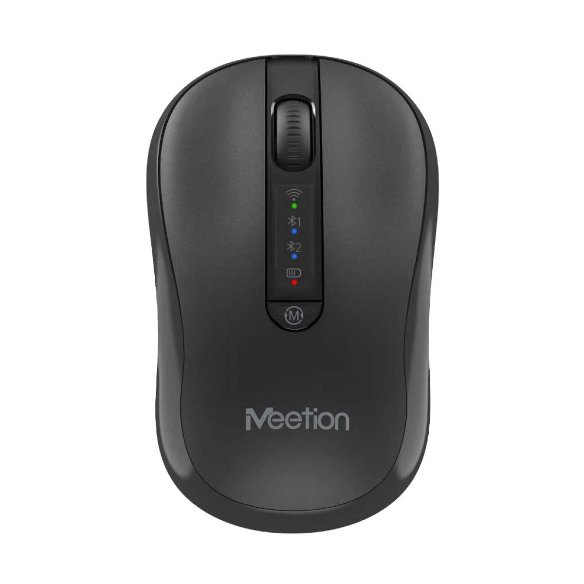 Meetion BTM185R Wireless 2.4G & Bluetooth Dual-Mode Rechargable Mouse