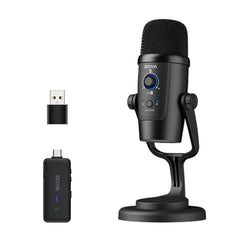 BOYA BY-PM500W Dual Mode Wireless & Wired Omnidirectional/Cardoid Microphone
