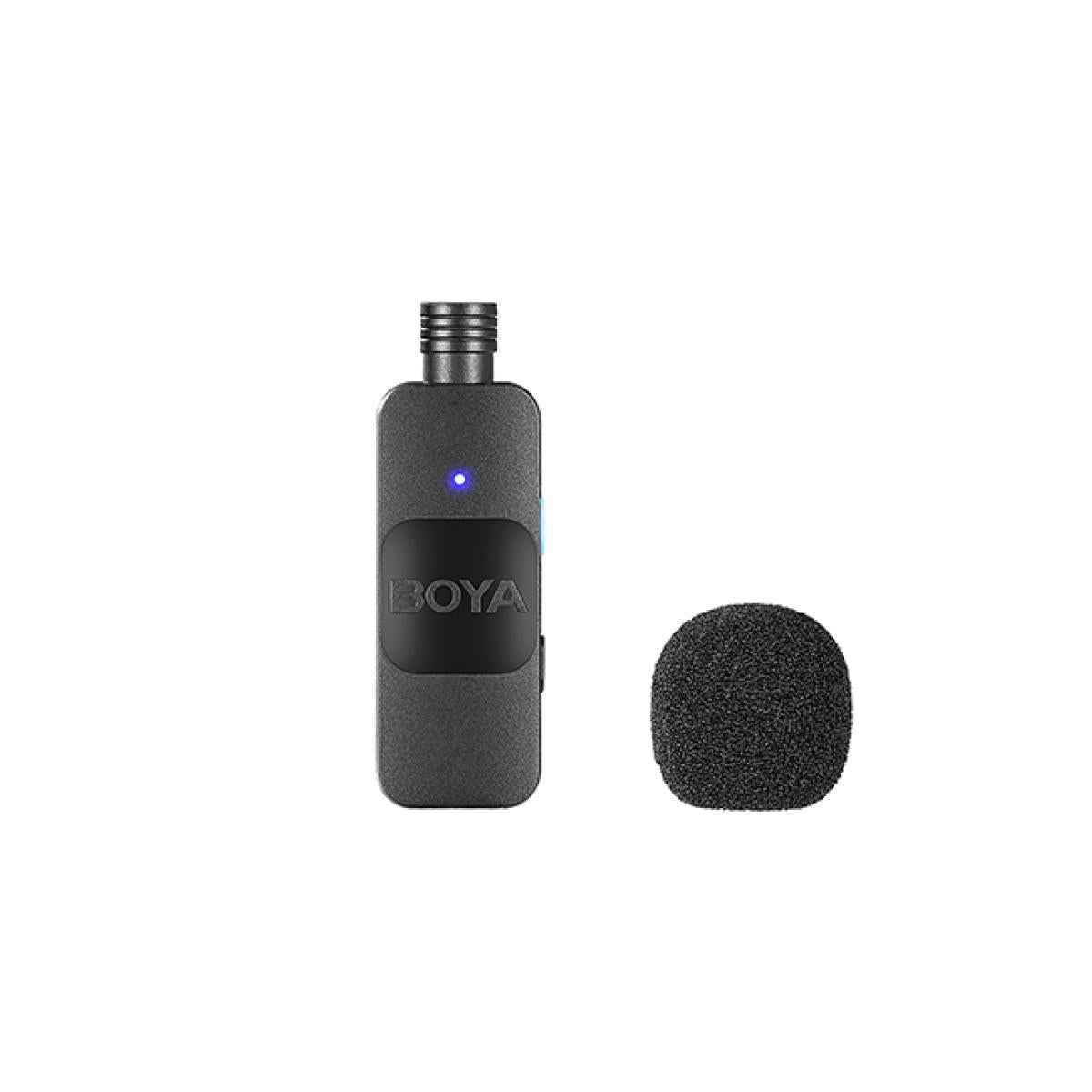 BOYA BY-V1 Ultracompact 2.4GHz iPhone Wireless Microphone System (One Mic)