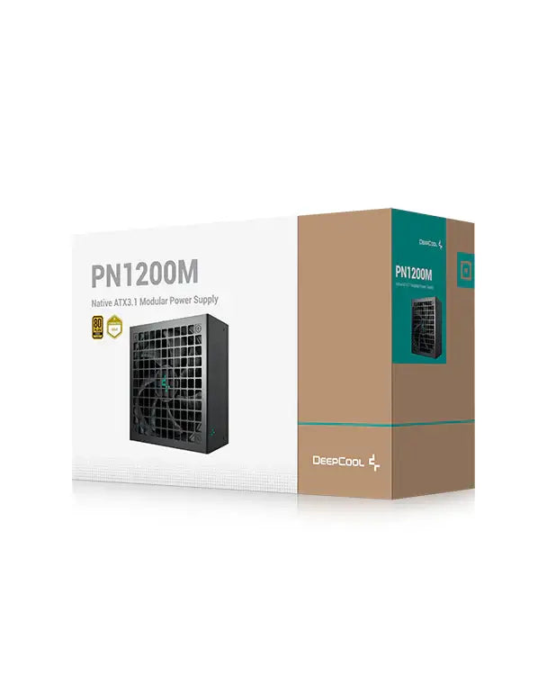 Deepcool Pn1200m 1200w 80 Plus Gold Certified Fully Modular Power Supply