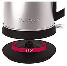 BY550 Moulinex Steel Water Heater, 1.7 Liters, 2400 Watts