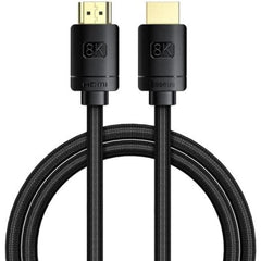 Baseus High-Definition Series 2.1 HDMI 8K to HDMI 8K Adapter Cable - Black