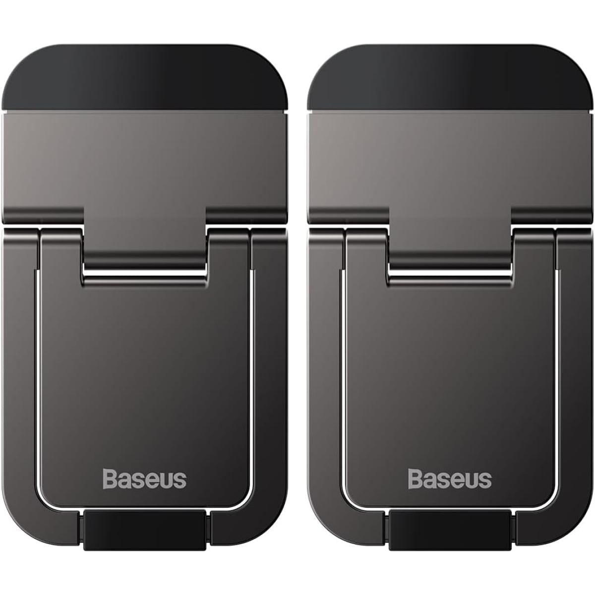 Baseus Slim Laptop Kickstand (2 PCS) Compa, Durable, Heat Dissipation, Adjustable Viewing Angle - Black