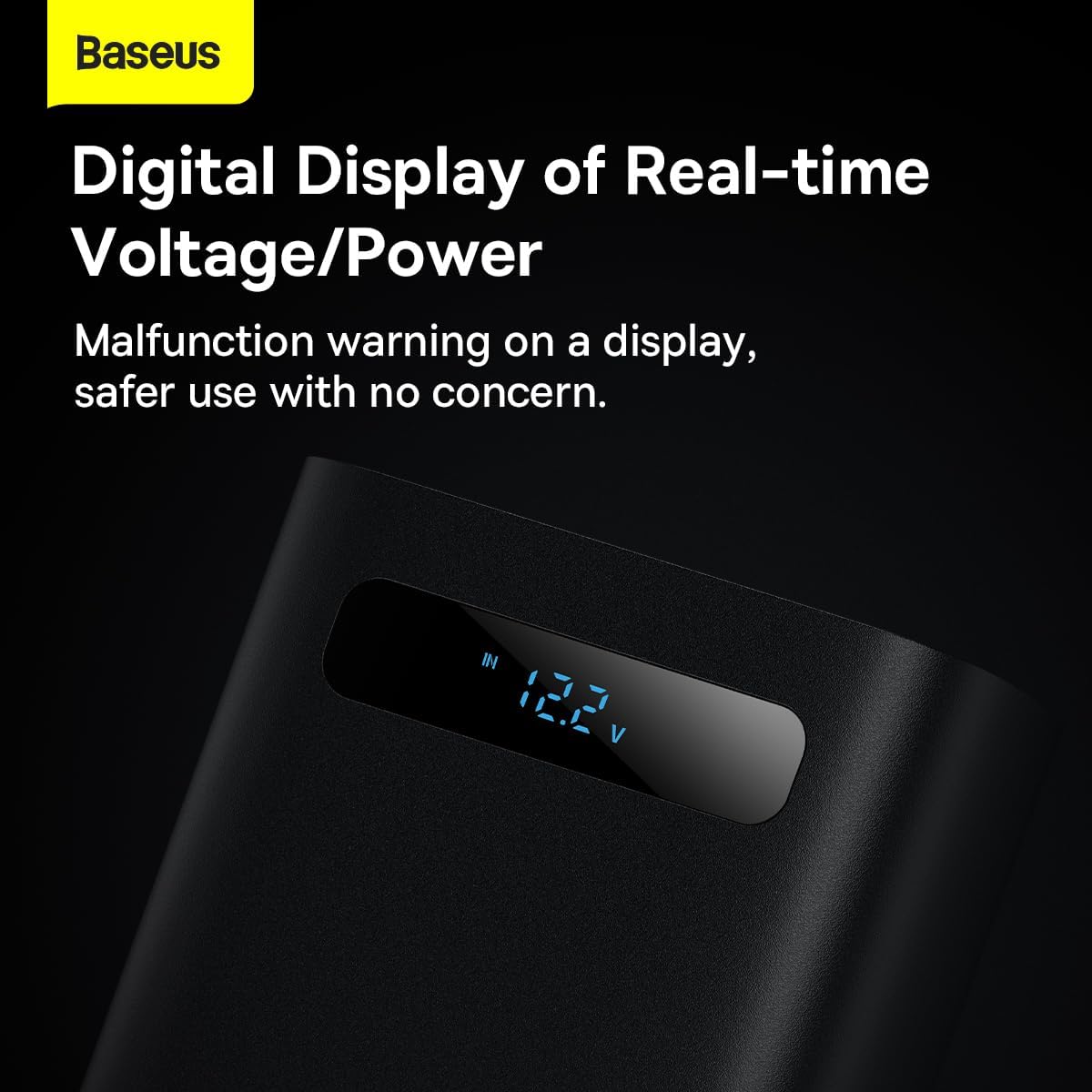 Baseus Car Power Inverter 300w Dc 12v/24v to Ac 220v Pure Sine Wave Converter Inverters USB Type C Charger Adapter Inverter (cn/EU)