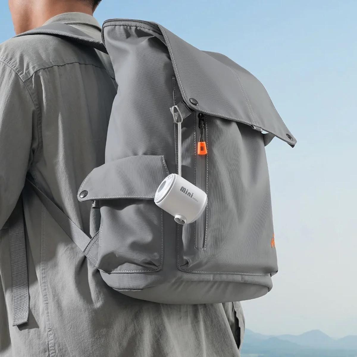 Baseus Pocket Go Portable Air Pump Stellar White