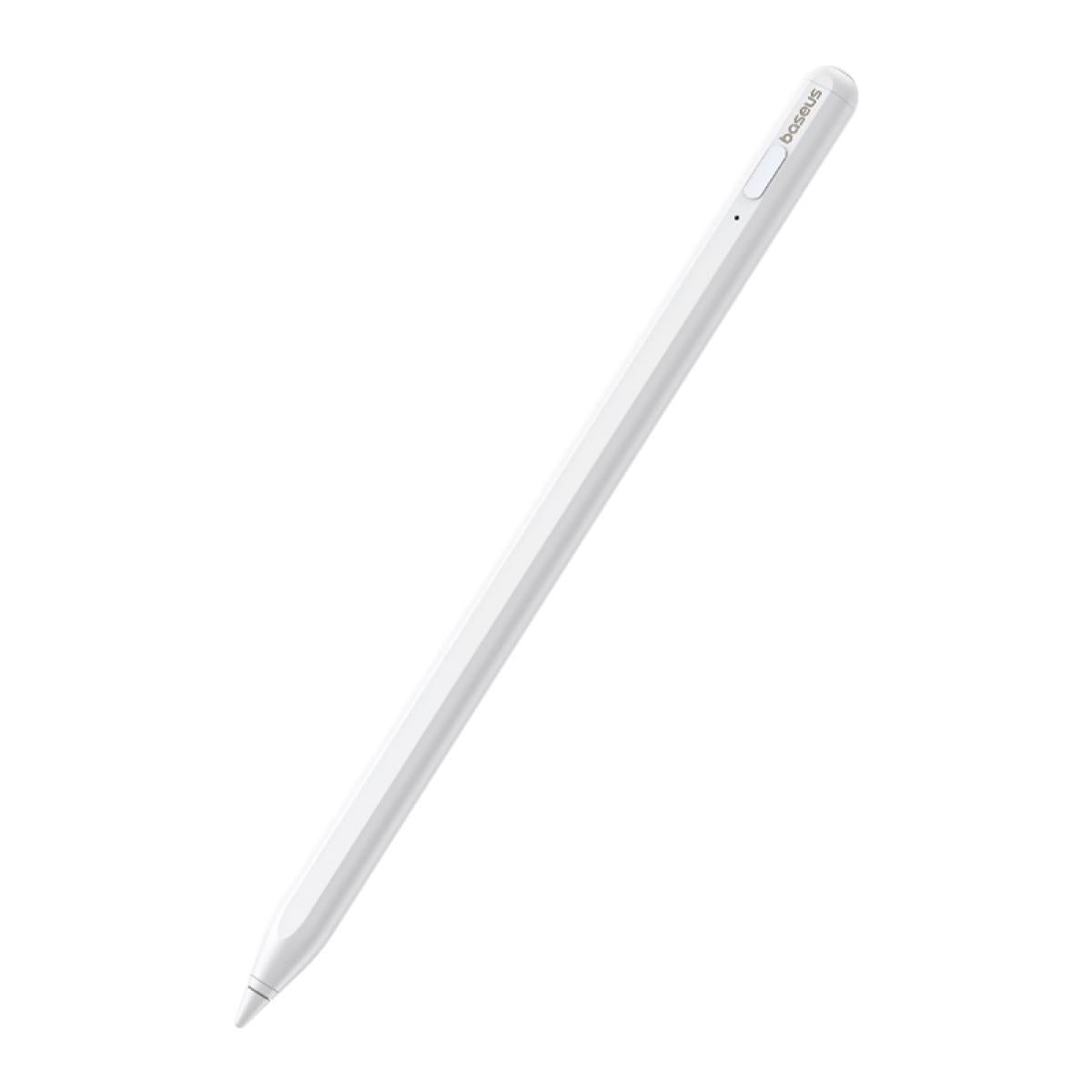 Baseus Smooth Writing 2 Series Stylus Lite With Led Indicators, (aive Version With Type C Cable And Aive Pen Tip) White
