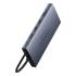 Baseus 13-Port Type-C3 HDMI4K gray 60hz 120hz 3.5mm docking stations PortalJoy Series