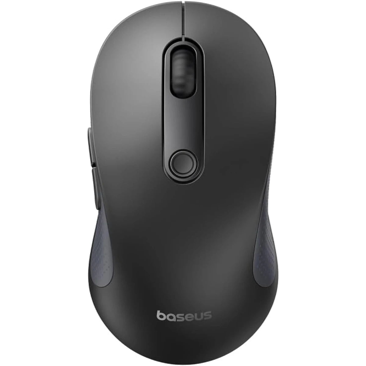 Baseus F02 Ergonomic Dual - Mode Wireless Mouse Bluetooth 5.2 and 2.4Ghz Connectivity, Silent Buttons, 5 DPI Modes - Black