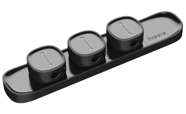 Baseus Magnetic Cable Management Cord Organizer Peas Black Baseus Magnetic Cable Management Cord Organizer Peas Black
