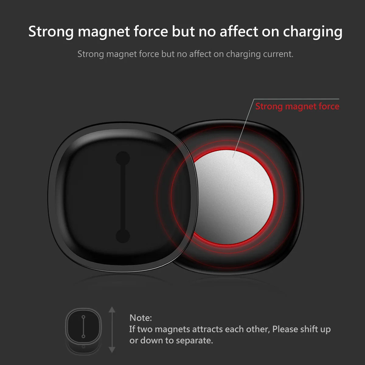 Baseus Magnetic Cable Management Cord Organizer Peas Black Baseus Magnetic Cable Management Cord Organizer Peas Black