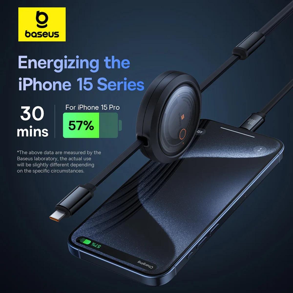 Baseus Free2draw Retraable Crystal Fast Charging Data Cable Type C To M+l+c 100w 1.1m Cluster Black Baseus Free2draw Retraable Crystal Fast Charging Data Cable Type C To M+l+c 100w 1.1m Cluster Black