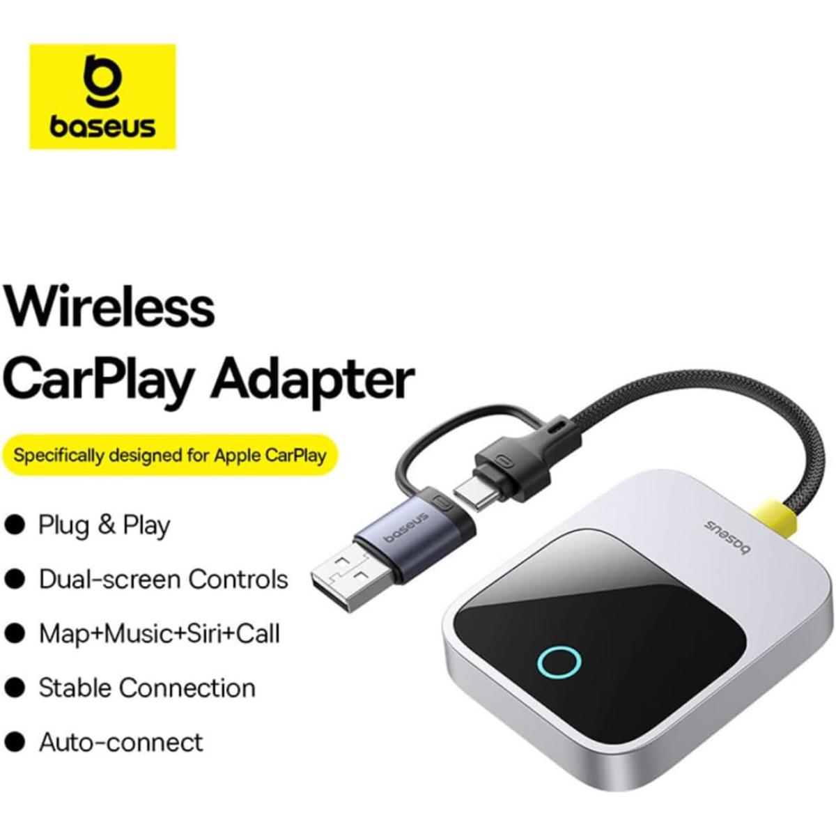 Baseus wireless wired adapter for device connectivity