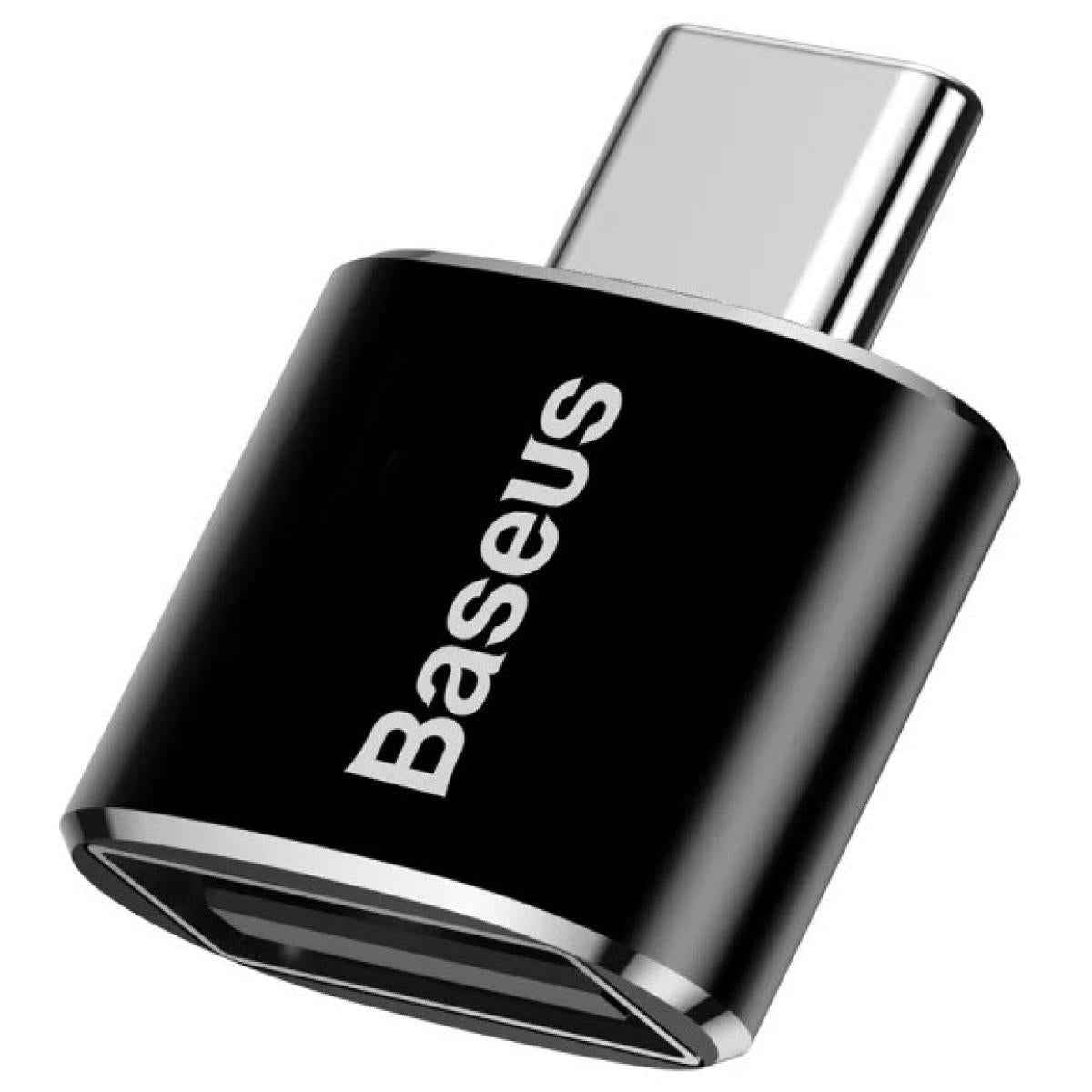 Baseus Usb Female To Type C Male Adapter Converter Black