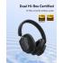 Baseus Bowie H1s Bluetooth Headset Foldable, Aive Noise Cancelling Wireless Over Ear Headphone, Px4 Waterproof, Up To 100hrs Black Baseus Bowie H1s Bluetooth Headset Foldable, Aive Noise Cancelling Wireless Over Ear Headphone, Px4 Waterproof, Up To 100hrs Black