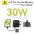 Baseus Qpow2 10000mah Digital Display Fast Charge Power Bank 30w With Built In Dual Type C Cable Black Baseus Qpow2 10000mah Digital Display Fast Charge Power Bank 30w With Built In Dual Type C Cable Black