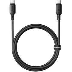 Baseus Silky Series Fast Charging Cable Type C To Type C 100w 2m Black